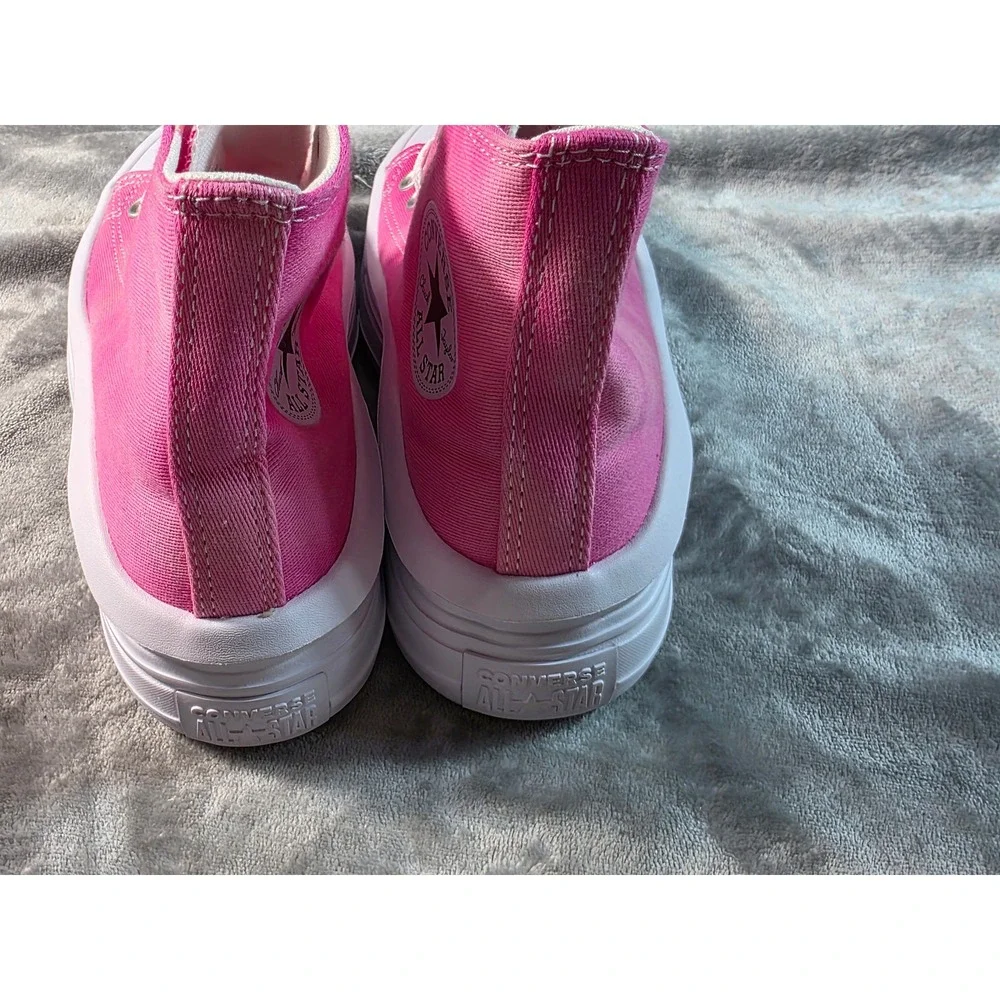 Converse Chuck Taylor All Star Move Youth 4.5 Platform Sneakers Fuchsia Pink NEW